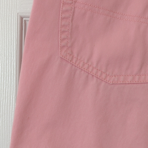Tommy Hilfiger Y2K Vintage Classic Twill Cotton High Waisted Shorts Pink 12 - Picture 15 of 15